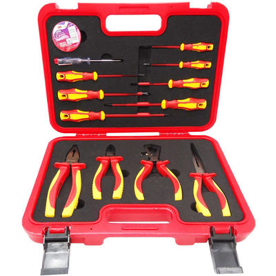 15 قطعة حزمة VDE Tool Se Kit AC Tester معزول لاصق الشريط المفكات Toolstation 1000V