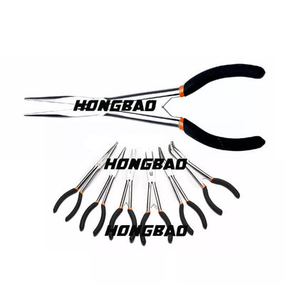 كماشة أنف طويلة تصل إلى إبرة قص مشبك أسنان مشطوف إضافي