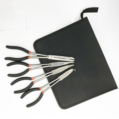 كماشة أنف طويلة تصل إلى إبرة قص مشبك أسنان مشطوف إضافي