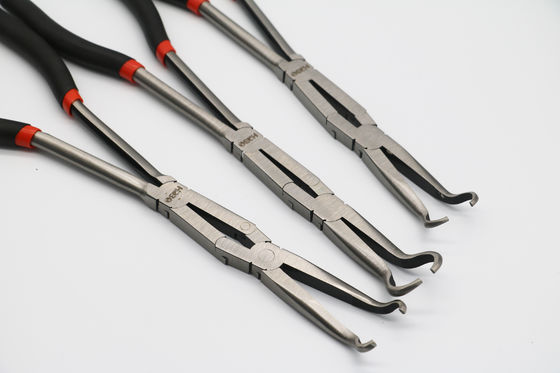 كماشة طويلة تصل 33 سم مزدوجة X وصلة طويلة تصل إلى 13 ملم خرطوم طويل للغاية