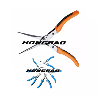 كماشة قاطعة قطرية طويلة 7 &quot;8&quot; 6 &quot;ذات رأس مزدوج قابلة للتغيير 2 في 1