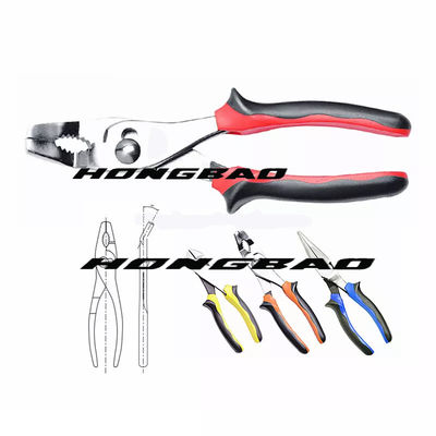 كماشة مفصل بزاوية منحنية متعددة المقاطع مقاس 8 بوصات في مساحة ضيقة محدودة