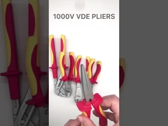 1000V Vde مجموعة الأدوات اليدوية 200 مم 8 بوصة كماشة تجريد الأسلاك المعزولة كابل العقص